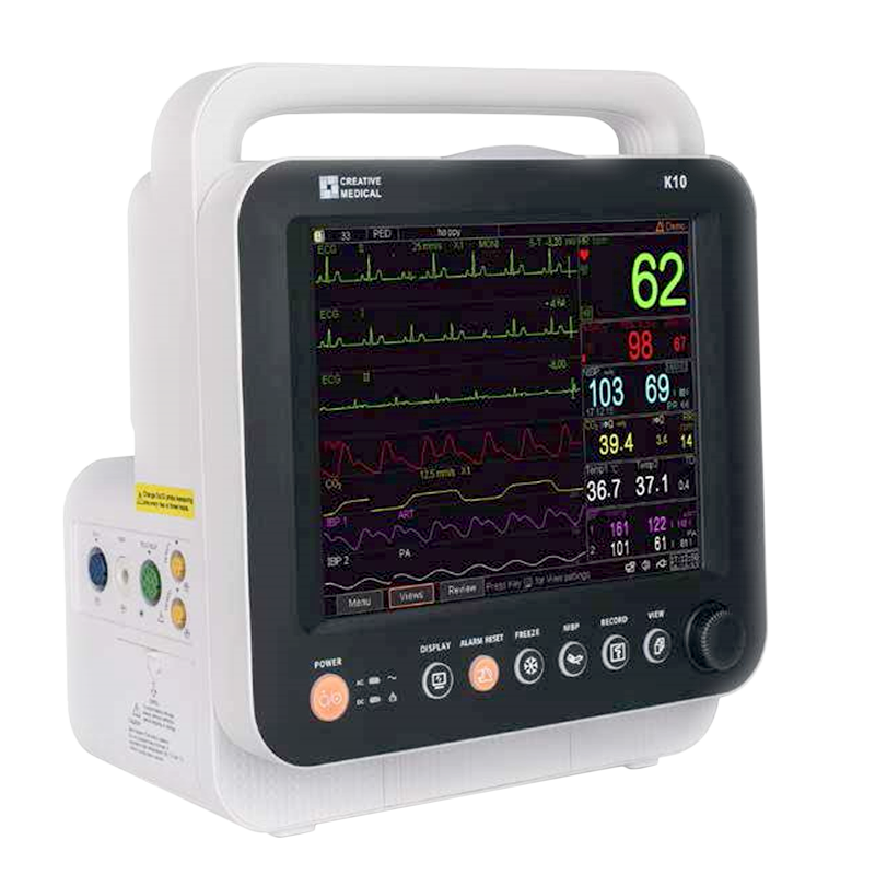 Медичні діагностичні системи моніторингу фіз. параметрів пацієнта: К-10 monitor